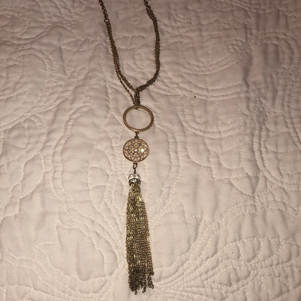 Tassel necklace